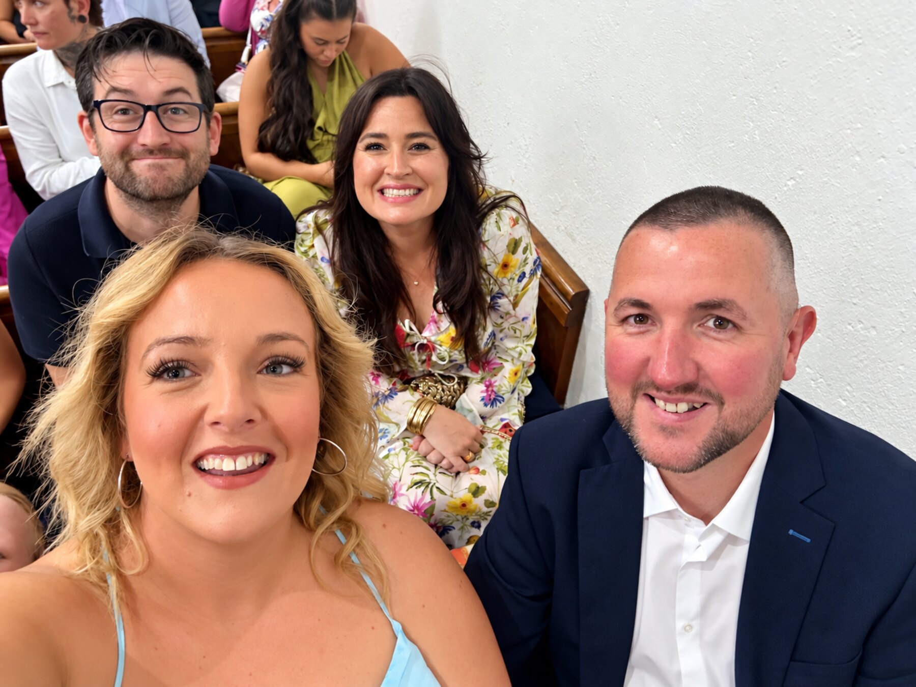 Congratulations to the happy couple